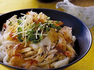 ごまだれぶっかけうどん