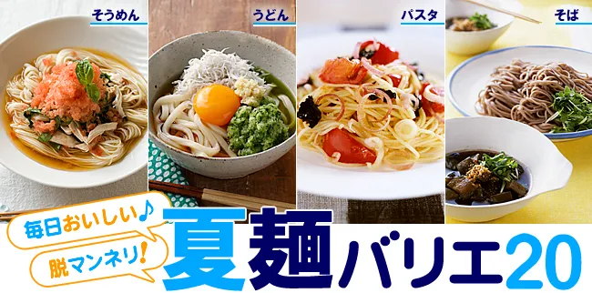 夏麺バリエ20